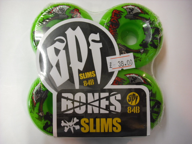 Bones SPF Schroeder Axe Wheels 56mm Green
