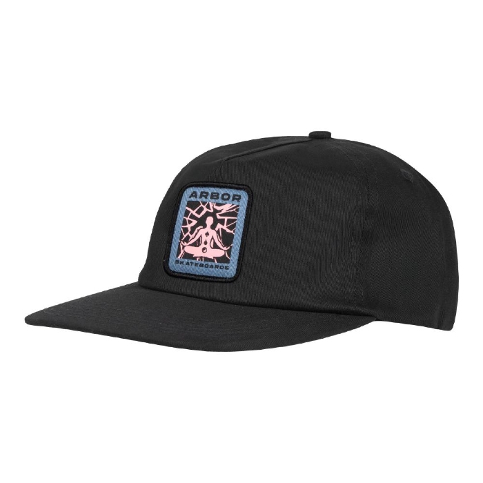 Arbor Skateboards - Chaos - Ripstop 5 Panel Cap - Black