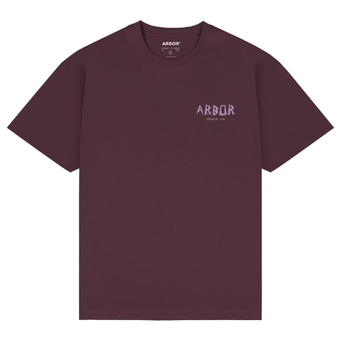 Arbor-Skateboards-Death-Card-T-Shirt-Mulberry-A