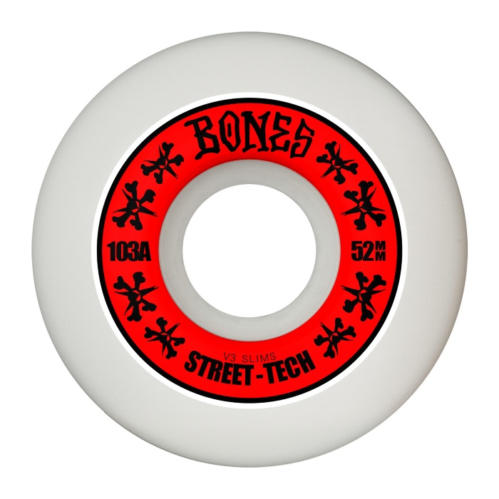 Bones Wheels - STF - V3 Slims Shape - Skateboard Wheels 52mm / 103A