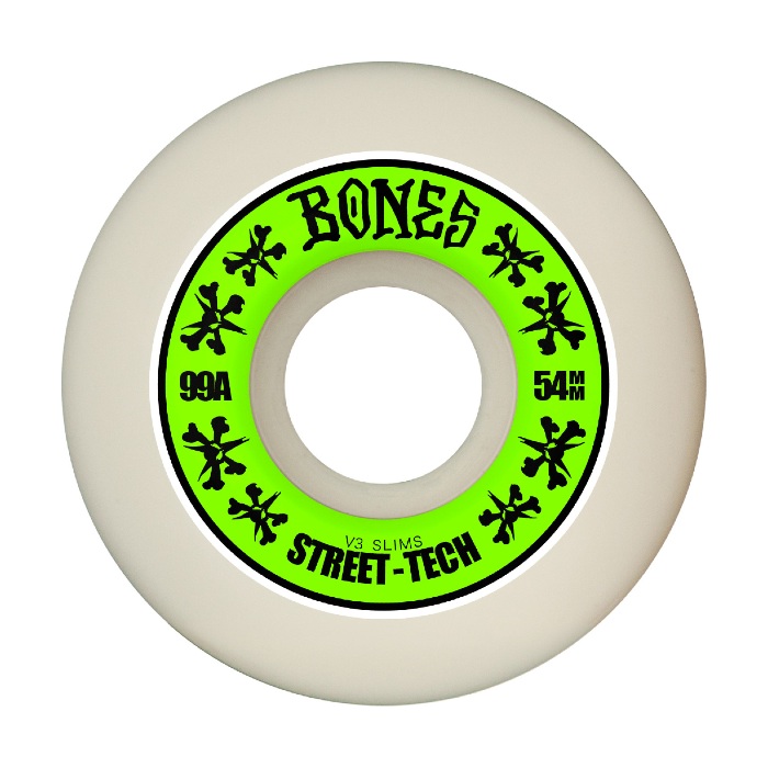 Bones Wheels - STF - V3 Slims Shape - Skateboard Wheels 54mm / 99A