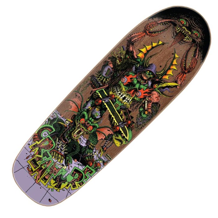 Creature Skateboards - Hallucination Beast - Shaped Skateboard Deck 9.55