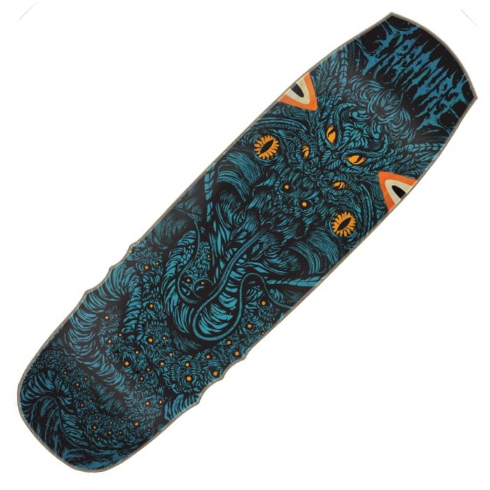 Creature Skateboards - Hitz Cobra Pro - Shaped Skateboard Deck 9.00
