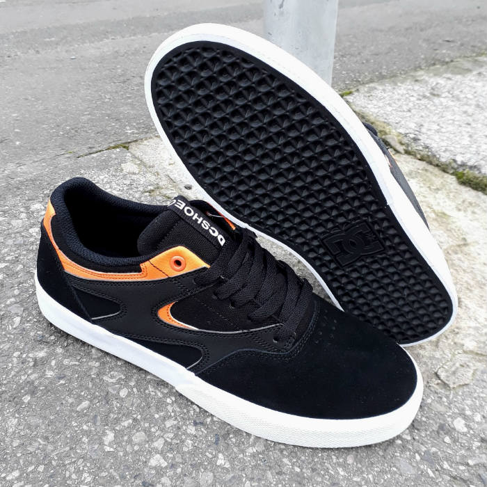 DC Shoe Co Kalis Vulc S Shoes Black/Orange