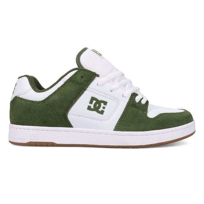 DC Shoe Co - Manteca 4  - Skate Shoes - White/Olive