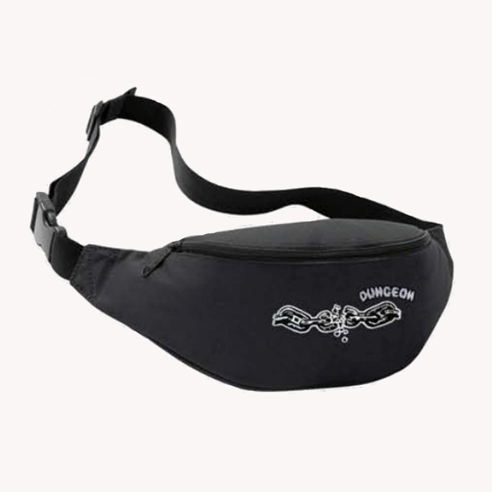 DUNGEON - Break The Chain - Belt Bag - Black
