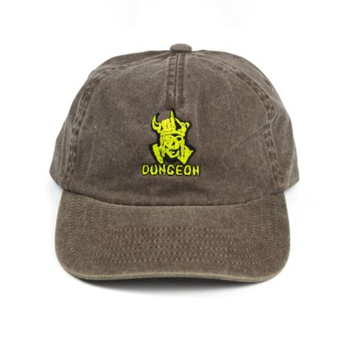 DUNGEON - Riddle Master - Vintage Cotton Cap - Chocolate
