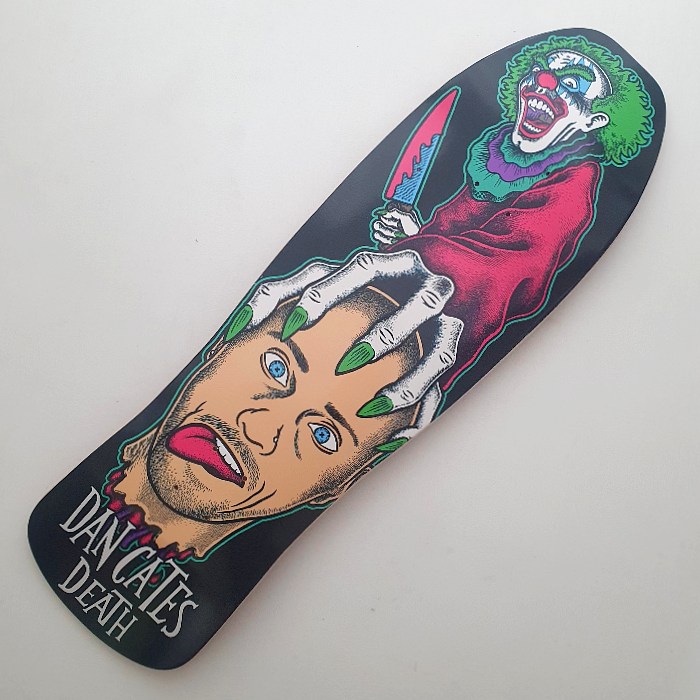 Death Skateboards - Dan Cates - Killer Clown 2 - Skateboard Deck 9.375