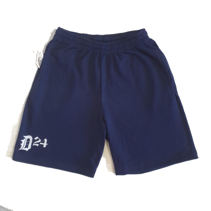 Division 24 - Old English Logo - Lightweight Shorts - Deep Navy