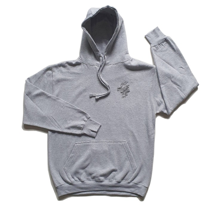 Division 24 - The Flogging - Pullover Hooded Sweatshirt - Grey