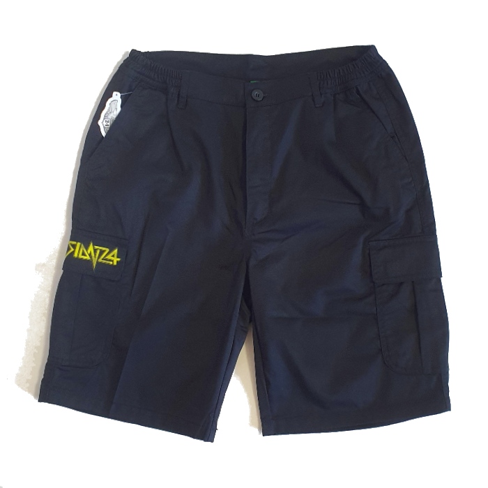Division 24 - Thrash Metal Logo - Work Shorts - Black