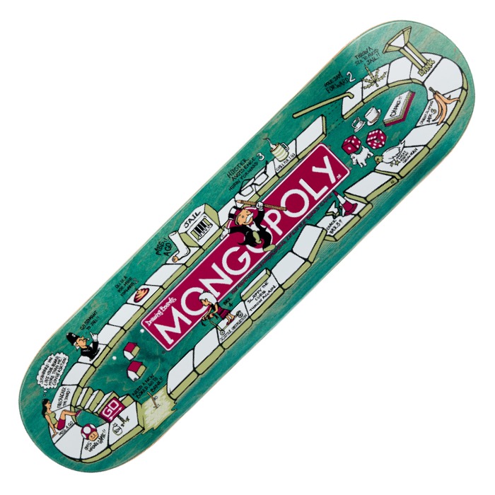 Drawing Boards - Mongo-poly - Skateboard Deck 8.25