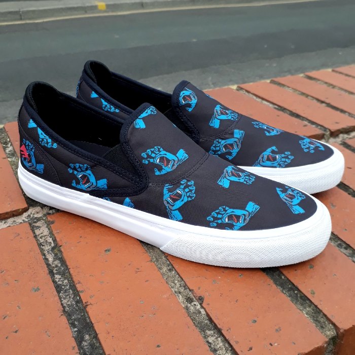 santa cruz slip on shoes