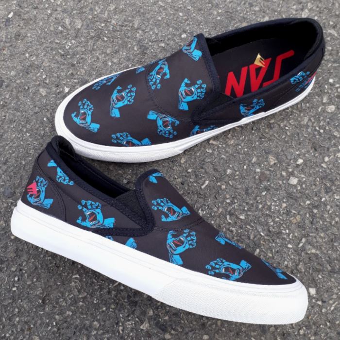 santa cruz slip on shoes