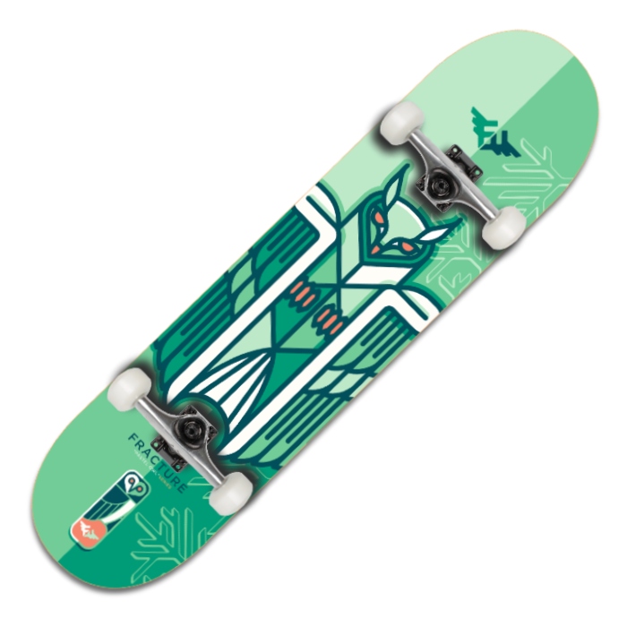 Fracture Skateboards - Jono Wood - Complete Skateboard 8.25