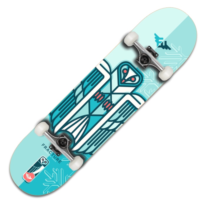 Fracture Skateboards - Jono Wood - Complete Skateboard 8.00