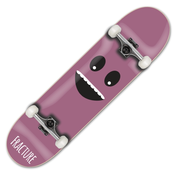 Fracture Skateboards - Lil Monsters - Mini Complete Skateboard 7.25