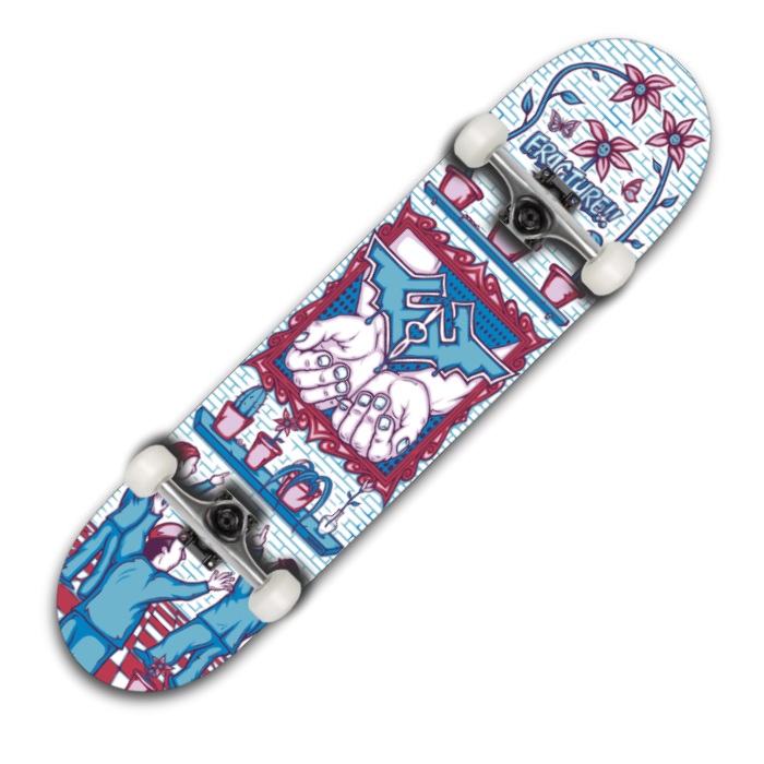 Fracture Skateboards x Adswarm - MINI Complete Skateboard 7.25