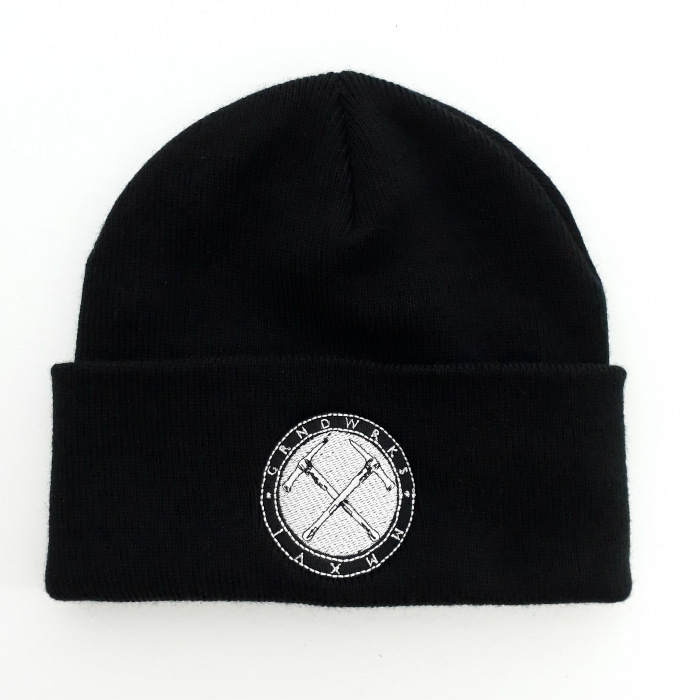 GRND-WRKS-Cuff-Beanie-Hat-Black