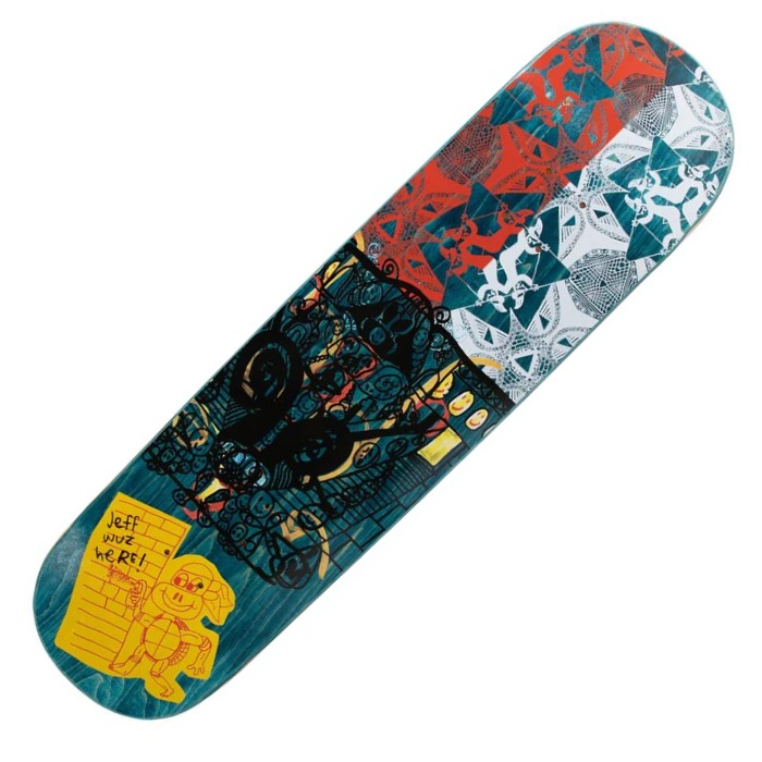 GX1000 - Jeff Carlyle Pro Debut 2 - Skateboard Deck 8.25