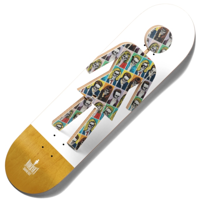 GIRL Skateboards - Modernica OG - Simon Bannerot - Skateboard Deck 8.25