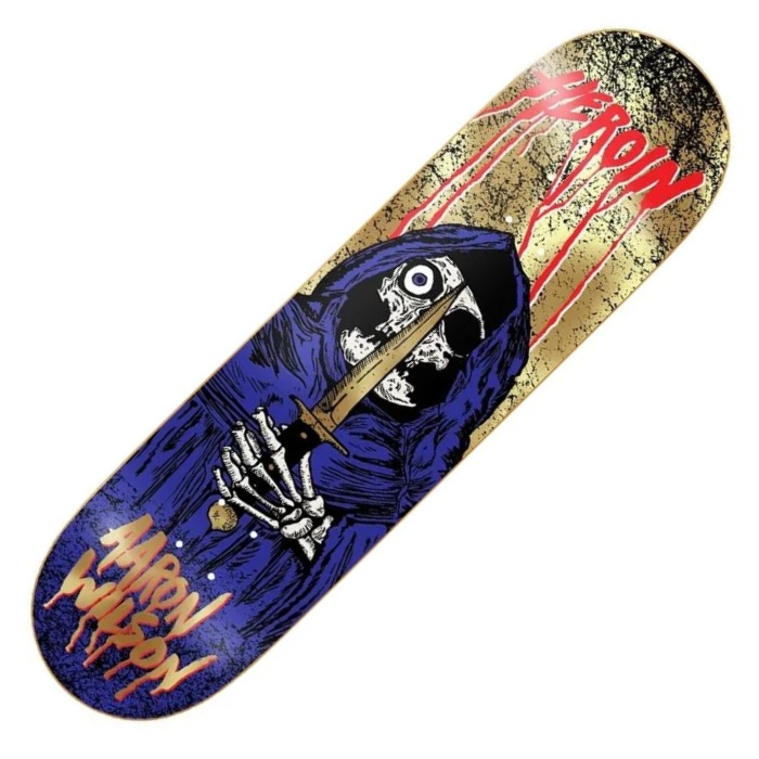 Heroin Skateboards - Aaron Skull Priest - Skateboard Deck 8.50