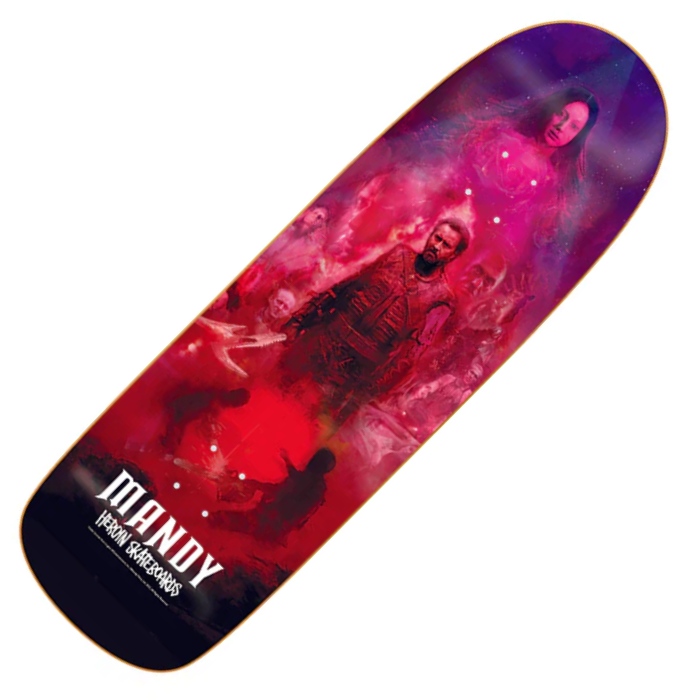 Heroin Skateboards - Mandy Poster - Skateboard Deck 9.60