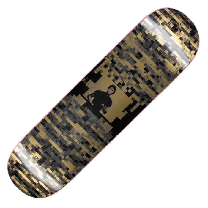 Hockey Skateboards - Blockman - Gold - Skateboard Deck - 8.25