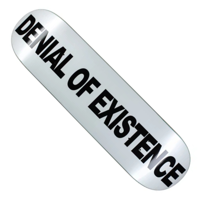 Hockey Skateboards - Denial of Existence - Ben Kadow - Skateboard Deck - 8.25