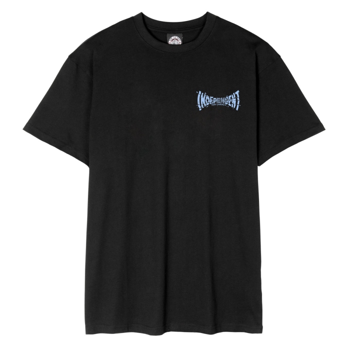 Independent-Trucks-Shattered-Span-T-Shirt-Black-Front