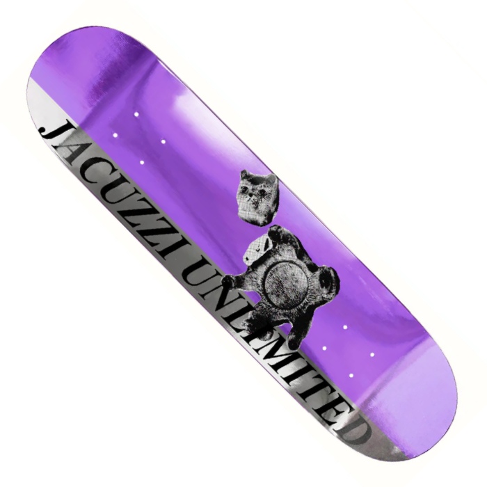 Jacuzzi Unlimited - Ariana - Broken Cat EX7 - Skateboard Deck 8.50