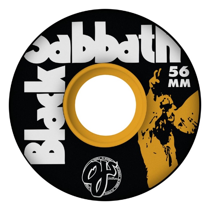OJ Wheels - Black Sabbath Vol.4 - Skateboard Wheels 56mm / 78a - Black