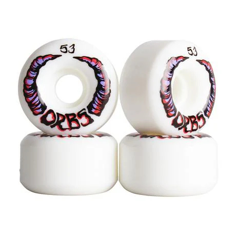 Orbs - Apparitions - Skateboard Wheels 53mm / 99a - White