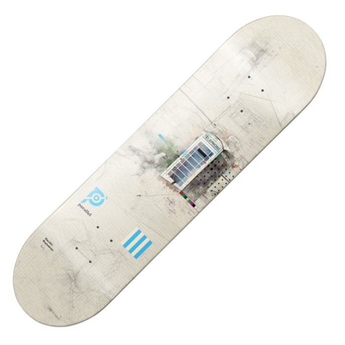 Parallel Skateboards - Heritage Telephone - Skateboard Deck 8.50