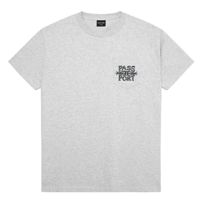 Passport-Skateboards-Lasso-Pocket-T-Shirt-Ash-Heather
