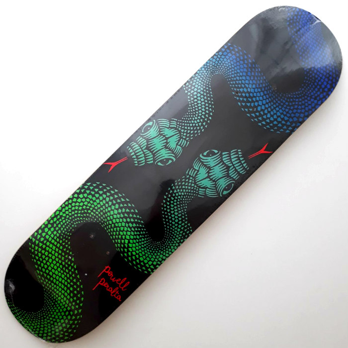 PowellPeralta Snakes Skateboard Deck 8.25 Black