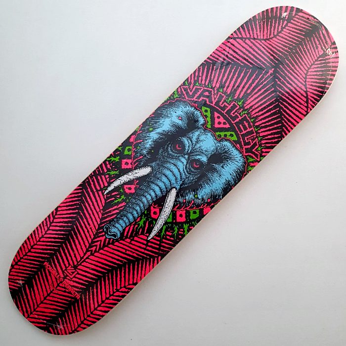 Powell Peralta Vallely Elephant Pink 8.25/" Skateboard Deck