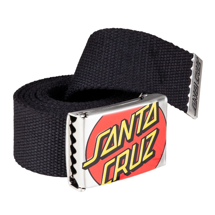 Santa Cruz Skateboards - Crop Dot - Web Belt - Black