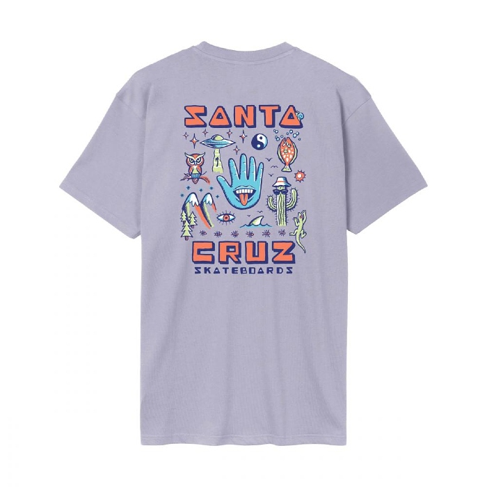 Santa Cruz Skateboards - Desert Tripper - T-Shirt - Dusk