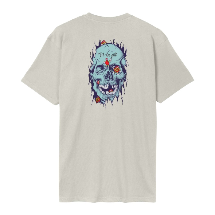 Santa Cruz Skateboards - Dot Dudes - T-Shirt - Warm Grey
