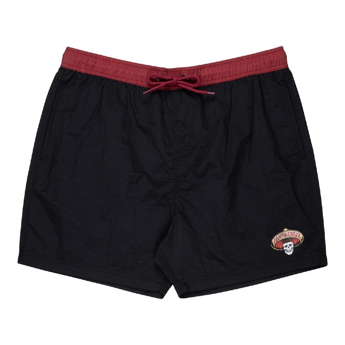 Santa Cruz Skateboards - Guzman Skull - Swim Shorts - Black