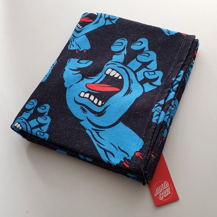 Santa-Cruz-Skateboards-Hands-All-Over-Beach-Towel