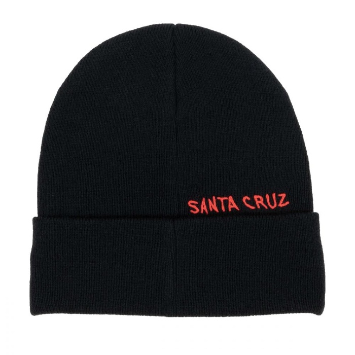 Santa-Cruz-Skateboards-Screaming-Flame-Cuff-Beanie-Hat-Black-A