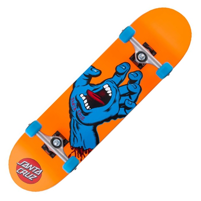 Santa Cruz Skateboards - Screaming Hand - Complete Skateboard 7.80