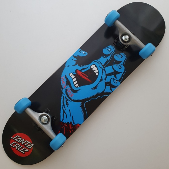 Santa cruz skateboards screaming hand complete skateboard 8 00