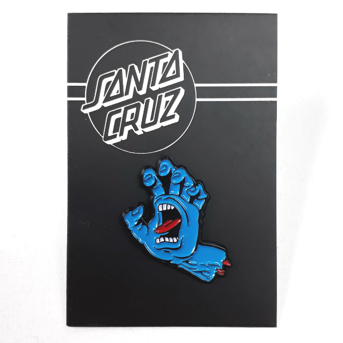 Santa Cruz Skateboards - Screaming Hand - Pin Badge