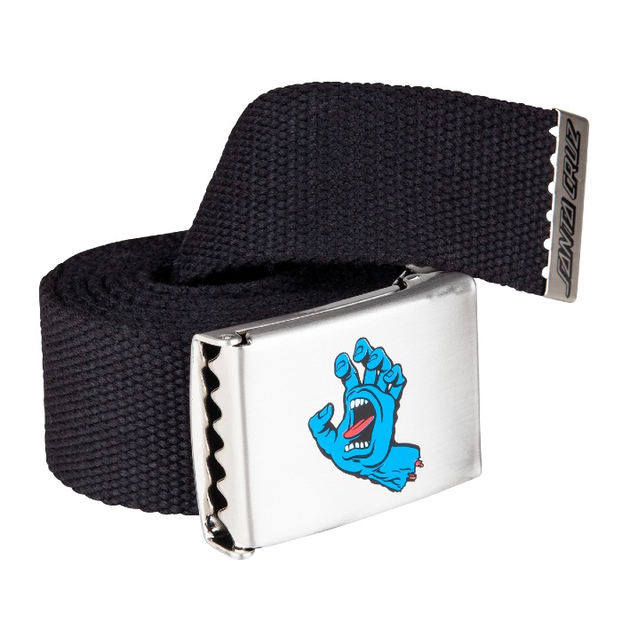 Santa Cruz Skateboards - Screaming Mini Hand - Web Belt - Black