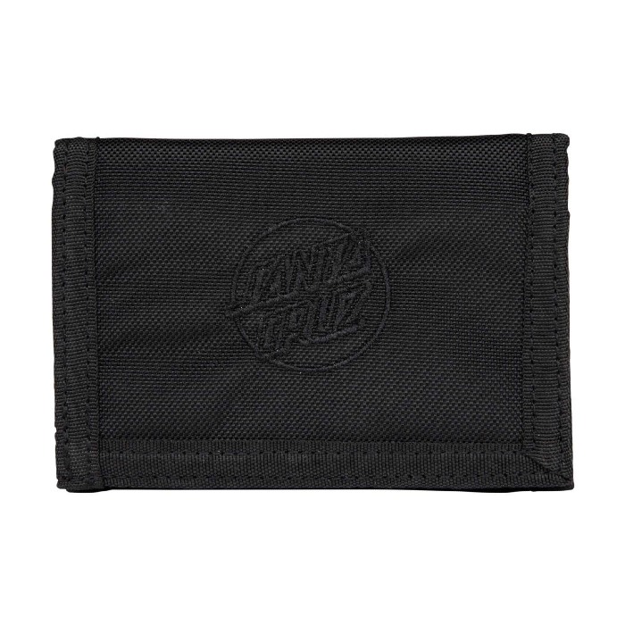 Santa Cruz Skateboards - Opus Tonal Dot Wallet - Black