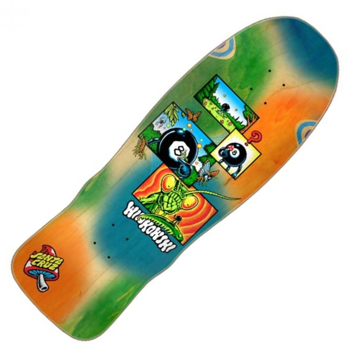Santa Cruz Skateboards -  Winkowski 8Baller Comic - Skateboard Deck 10.35