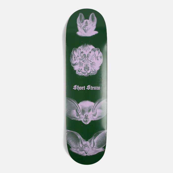 Short Straw Skateboards - Bats - Skateboard Deck 8.25 / 8.50